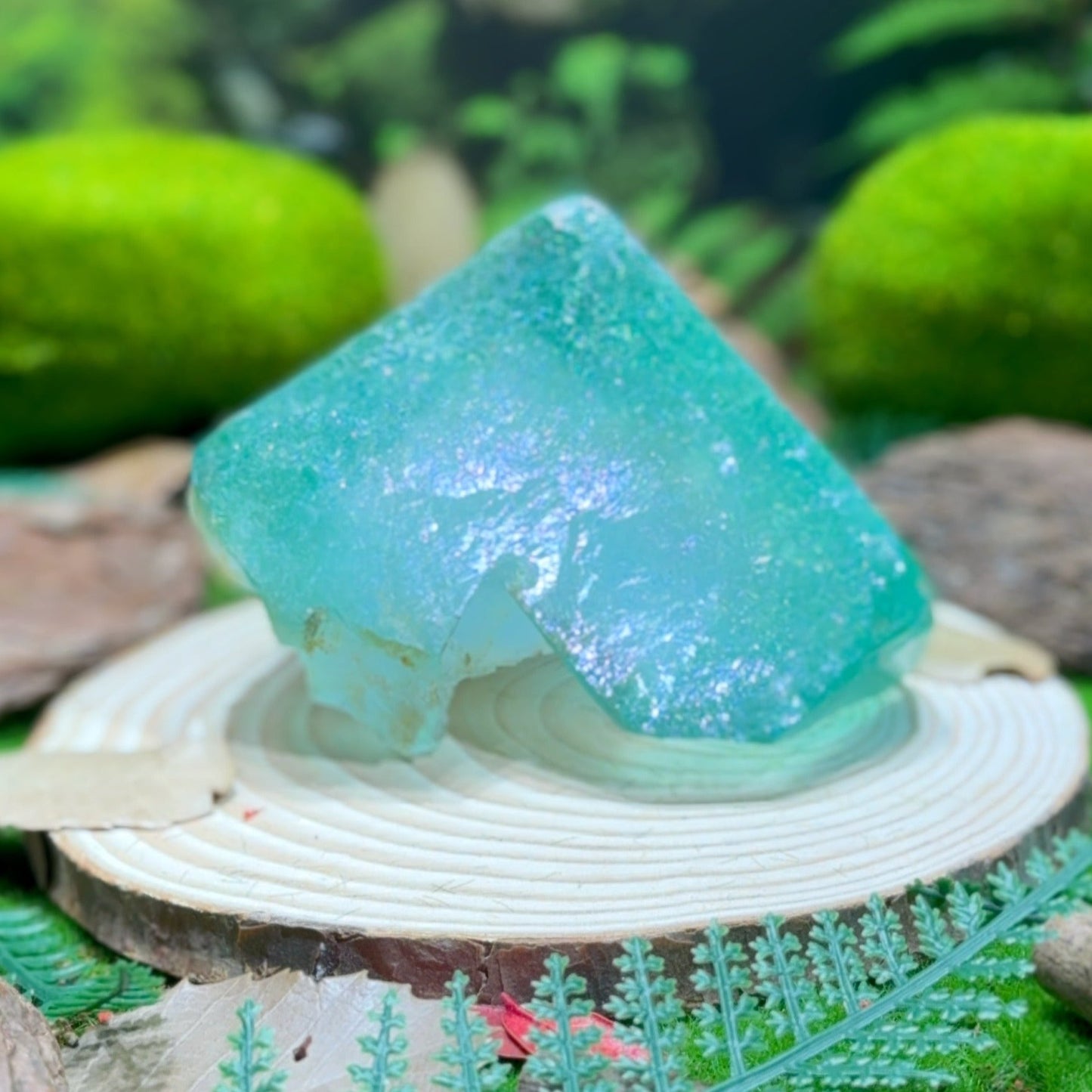 Green ygx fluorite