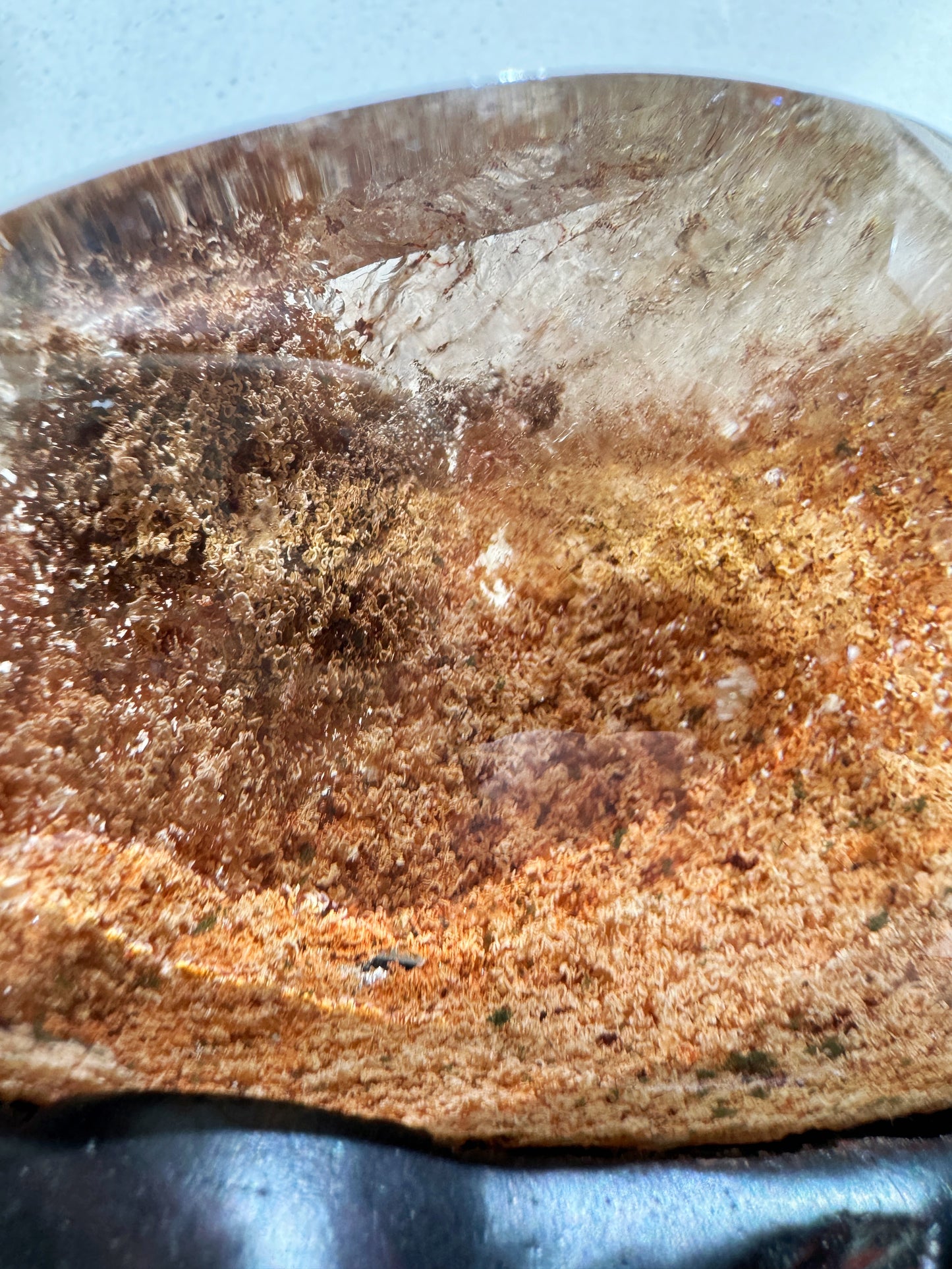 Brown garden quartz