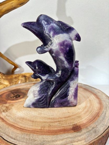 double amethyst dolphin