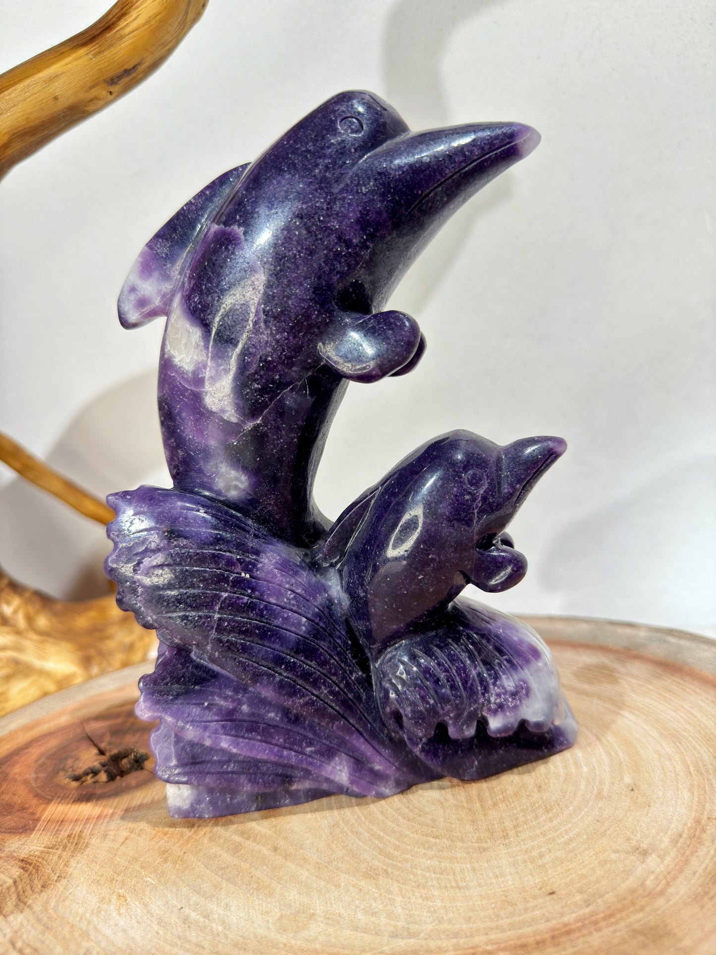 double amethyst dolphin