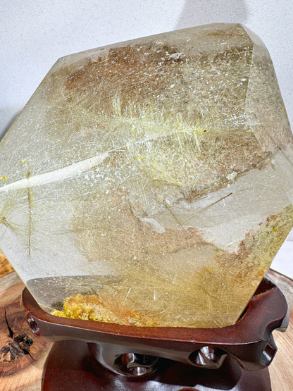 golden rutile garden quartz