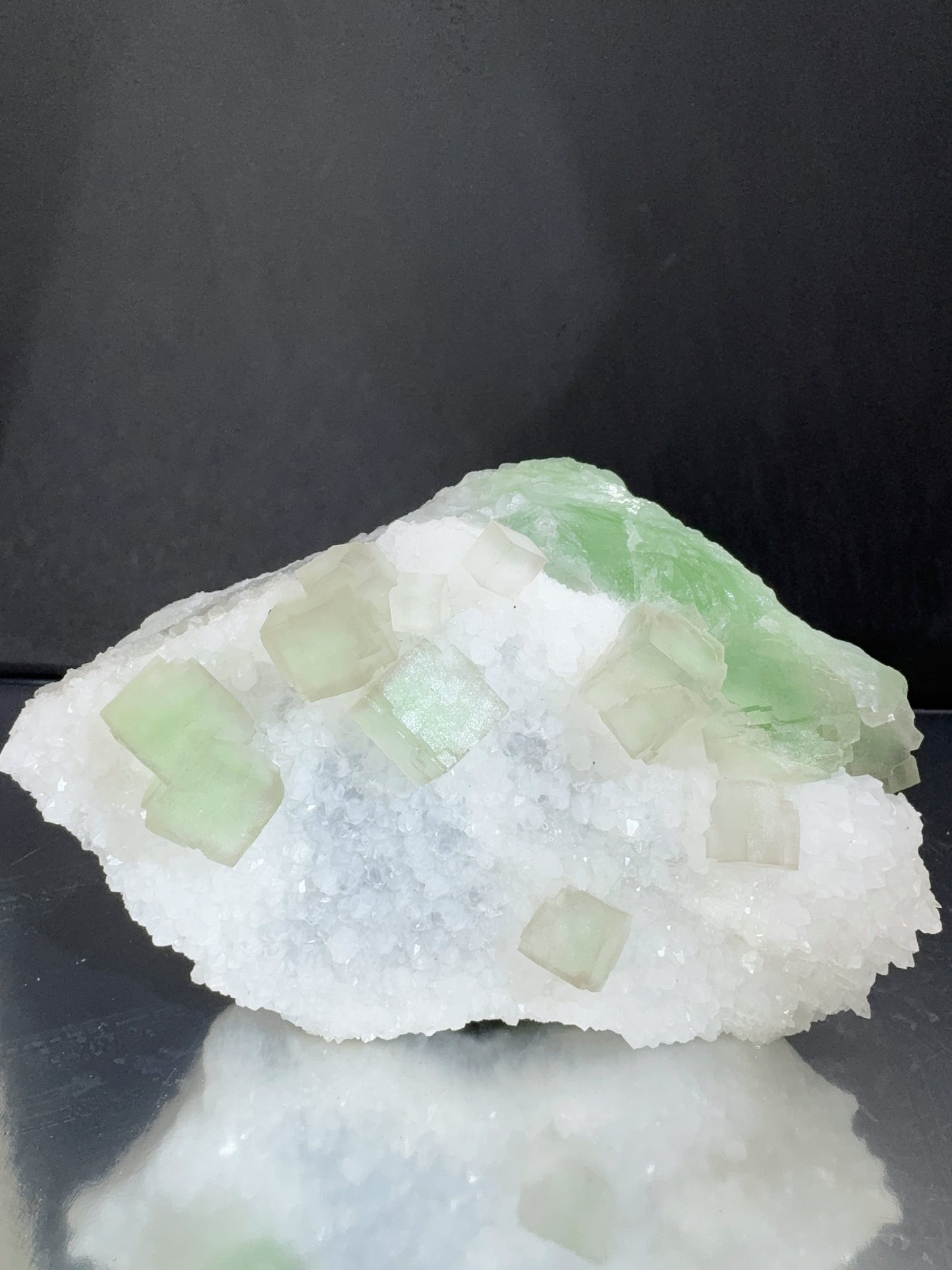 bright green fluorite