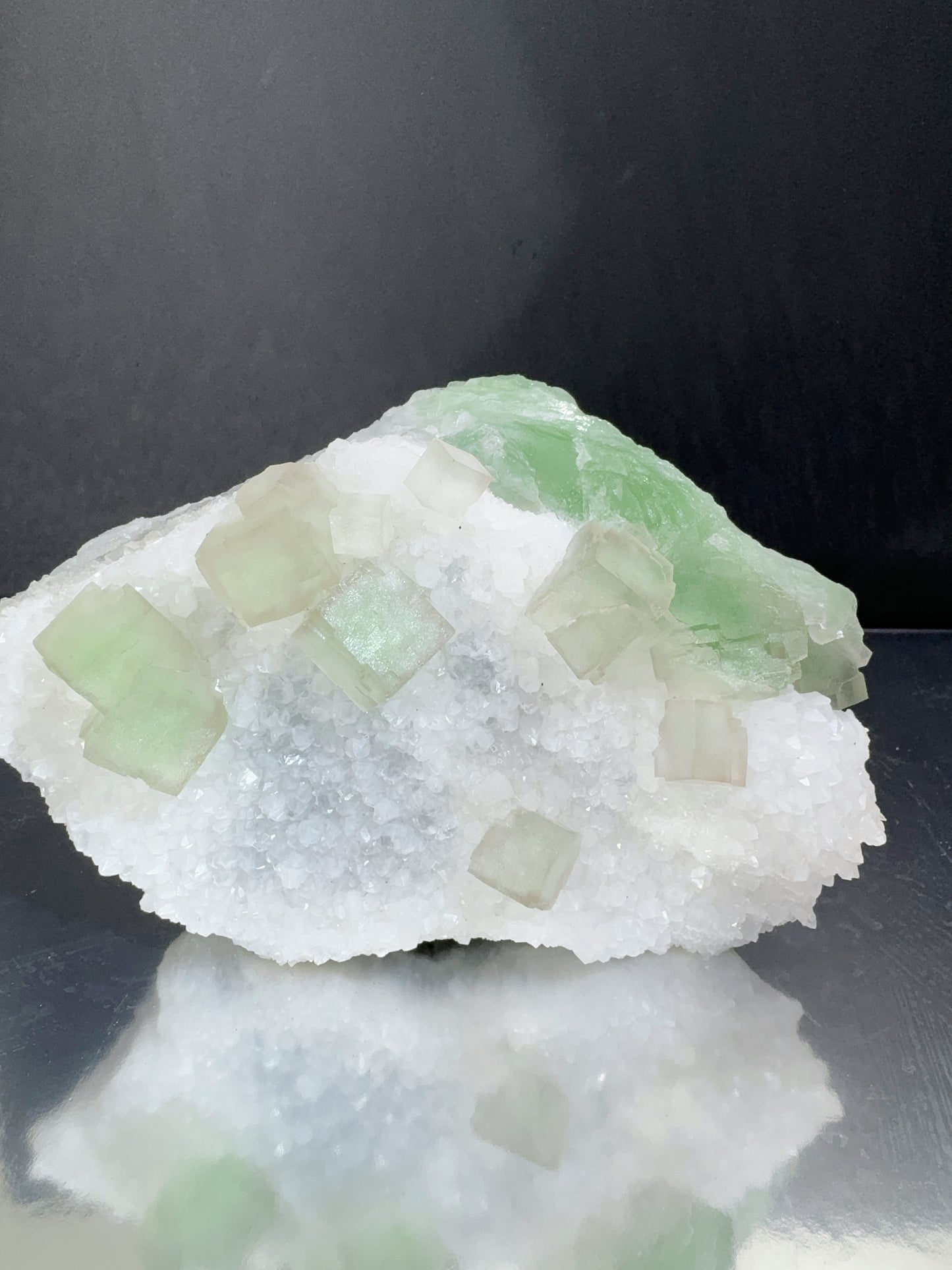 bright green fluorite