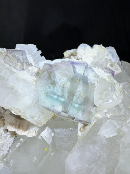 ygx fluorite with calcite combo