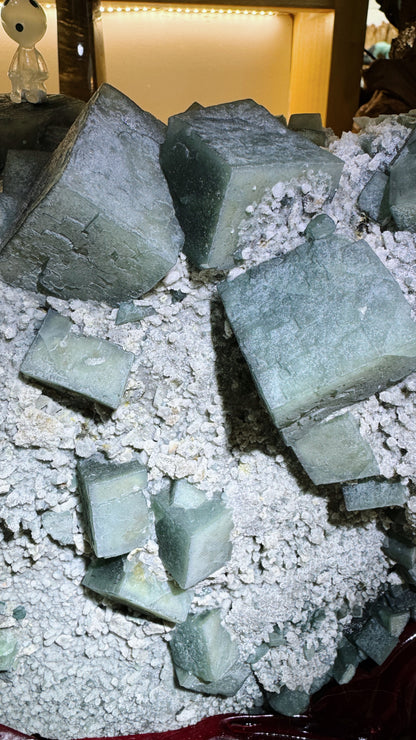 Inner Mongolia Morandi fluorite